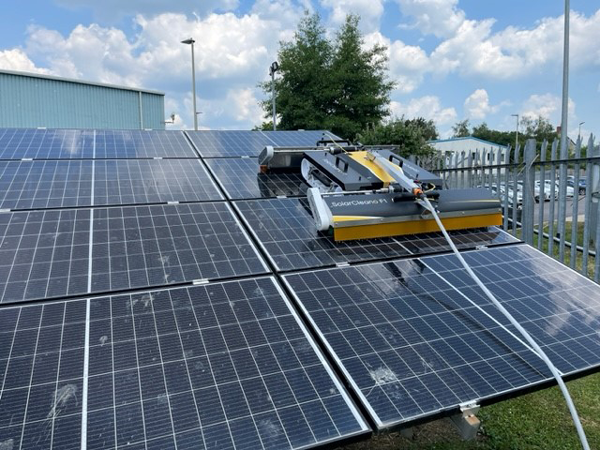 Commercial Solar Panel Cleaning
