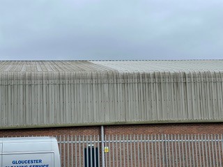 commercial roof cleaning